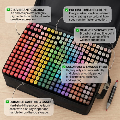 Professional 216-Colour